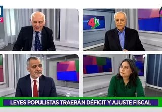 4 a la N: Leyes populistas traerán déficit y ajuste fiscal