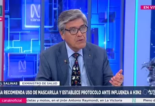 Abel Salinas: Es una buena práctica usar mascarilla si no hay síntomas