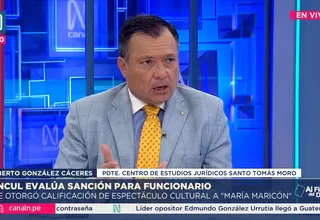 Alberto Gonzáñez Cáceres advierte a la PUCP por obra 'María Maricón': "Evaluamos denuncias penales"