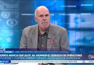 Alberto Jordán: Tenemos que hacer una reorganización de nuestra policía