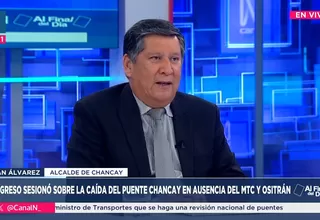 Alcalde de Chancay criticó la ausencia del ministro Raúl Pérez-Reyes tras la caída del puente