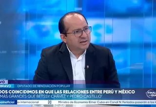 Aldo Bravo: Lo que ha hecho la presidenta Sheinbaum es presionar al Perú