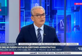 Alejandro Aguinaga: Hemos pedido que la ley APCI entre en debate en la Comisión Permanente