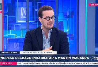 Alejandro Cavero: El Congreso no es tirano, ni dictatorial