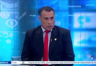 Alex Segura: "Corvetto no debería estar en la ONPE, debería estar en la cárcel"