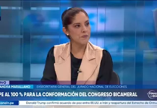 Alexandra Marallano: Las causas de nulidad tienen que estar amparadas en la ley