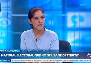 Alexandra Marallano: Personal de ONPE debería ser investigado