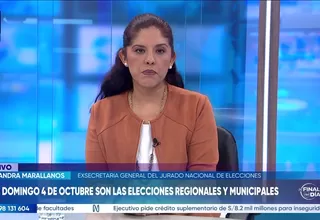 Alexandra Marallanos: Ha sido una campaña y un proceso electoral atípico