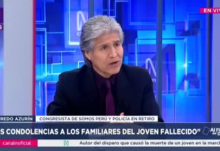 Alfredo Azurín: Siempre he señalado de la falta de capacitación en suboficiales de tercera