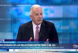 Álvaro Vargas Llosa: Creo que no hay que tener complejos frente a EE. UU.