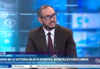 Amadeo Flores: El crimen organizado está muy aparejado con acciones del terrorismo
