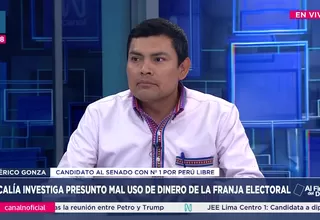 Américo Gonza: La franja electoral del partido se distribuye de forma proporcional