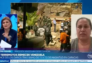 Andreina Fermín: En Caracas, no tenemos cultura sísmica, no tenemos simulacros de evacuación