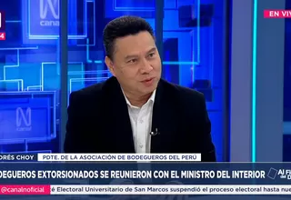 Andrés Choy: Bodegueros no se sumarán al paro del 23 de octubre