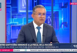 Andy Carrión: La fiscal cometió el error de pedir la clave del teléfono a Santiváñez