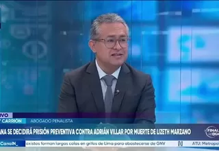 Andy Carrión: Habría un peligro de obstrucción por parte de Adrián Villar
