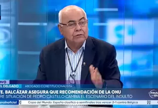 Angel Delgado: El hábeas corpus para Pedro Castillo no tiene viabilidad