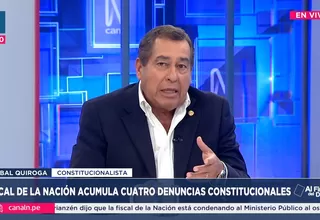 Aníbal Quiroga: Si un fiscal de la Nación antepone su criterio personal, estamos en problemas