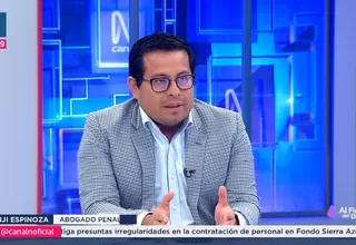 Benji Espinoza: Hasta que no reciba una sentencia escrita Ollanta debe estar libre
