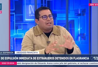 Benji Espinoza: Jueces no podrán aplicar la ley que reduce edad de responsabilidad penal a menores
