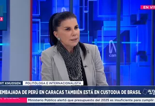 Berit Knudsen analizó la posición del Perú sobre la situación de Venezuela