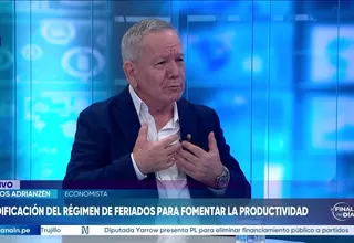 Carlos Adrianzén: Perú capta poca inversión por enormes costos asociados a las barreras