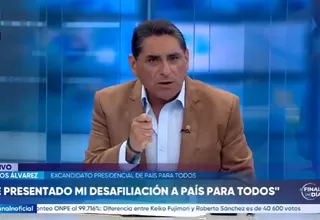 Carlos Álvarez: He presentado mi desafiliación a País para Todos