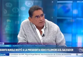 Carlos Álvarez: Le pediría a la presidenta Fujimori que adelante su viaje a El Salvador