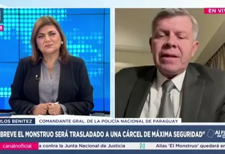 Carlos Benítez: Captura de alias 'El Monstruo' fue con apoyo peruano
