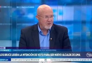 Carlos Bruce: El tren Lima - Chosica es competencia del MTC y no de la municipalidad
