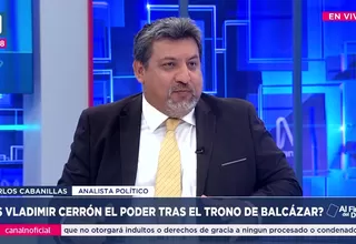 Carlos Cabanillas: Creo que Cerrón aprendió de la lección pasada, no anticipar la jugada