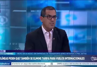 Carlos Gutiérrez: La TUUA nunca se ha cobrado