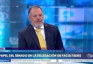 Carlos Mesía: Creo que hay que debatir, agregar e incorporar solo en materia de El Niño e inseguridad