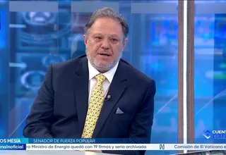 Carlos Mesía: Keiko Fujimori vio la realidad, vamos a ver el cambio a partir de enero