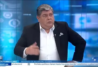 Carlos Torres Caro: Estamos evaluando pedir un indulto para Alejandro Toledo