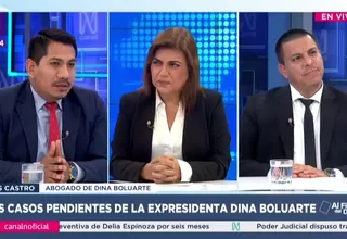 Los casos pendientes de la expresidenta Dina Boluarte