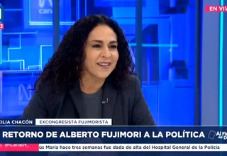 Cecilia Chacón: El mensaje es que el fujimorismo está más unido que nunca