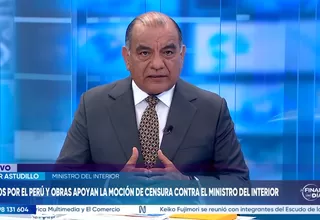 César Astudillo: Cambio del general Revoredo no tiene relación con el caso China Polo