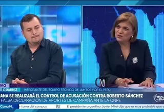 César Guarniz: Antauro Humala tiene derecho a respaldar o dar el voto a quien corresponda