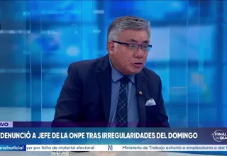 César Nakazaki: Todos los delitos electorales son dolosos