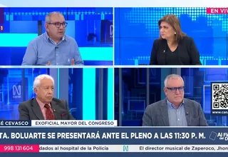Cevasco, Paredes Castro y Álvarez Rodrich analizan la vacancia de Dina Boluarte