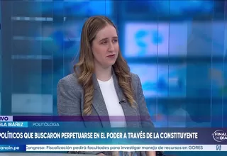 Daniela Ibáñez: En ningún momento Roberto Sánchez ha tratado de desligarse de una Constituyente