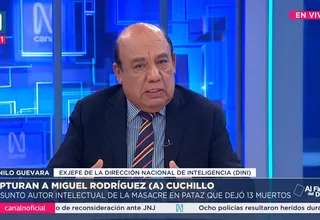 Danilo Guevara: El Comando Militar va a tener que articular medidas en Pataz
