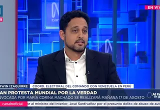 Darwin Izaguirre sobre la gran protesta mundial contra el régimen de Maduro