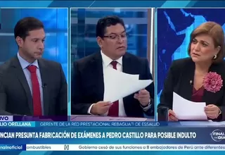 Denuncian presunta fabricación de exámenes a Pedro Castillo para posible indulto