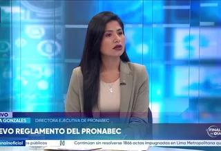 Diana Gonzales: Se van a lanzar 300 becas para posgrado en el Perú y 100 en el extranjero
