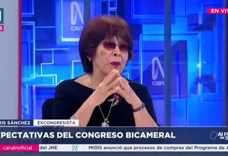 Doris Sánchez cuestionó los más de 400 requisitos del REINFO