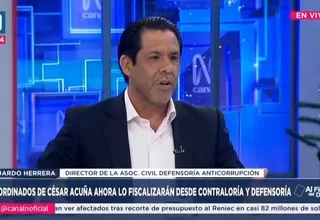 Eduardo Herrera: Hay conflicto de interés en nombramiento del contralor de La Libertad, trabajó para César Acuña