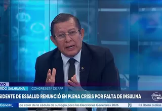Eduardo Salhuana: El jueves nos reuniremos con la PCM y tomaremos una decisión sobre la confianza