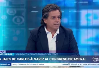 Edward Málaga: APP y Podemos son los extorsionadores de la política